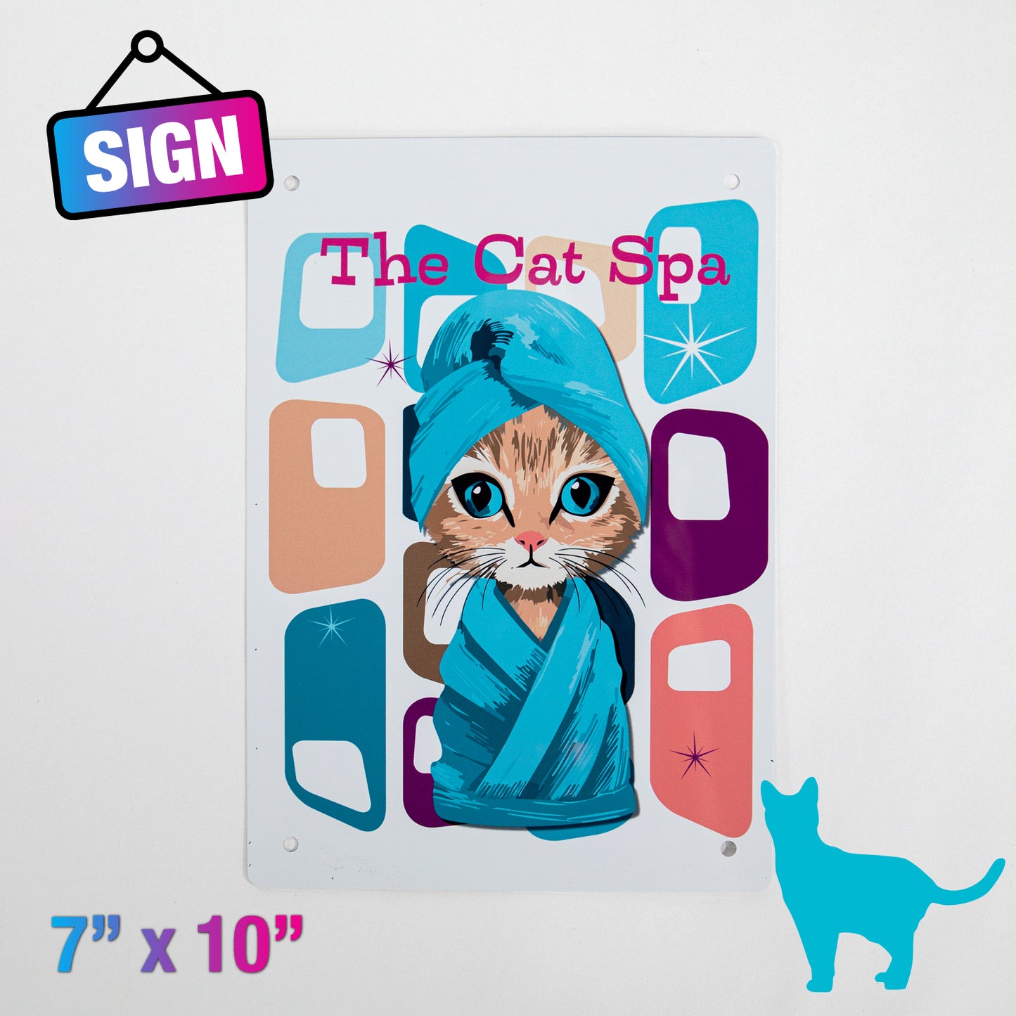 Cute and Cat-chy Kitty-Themed Signs