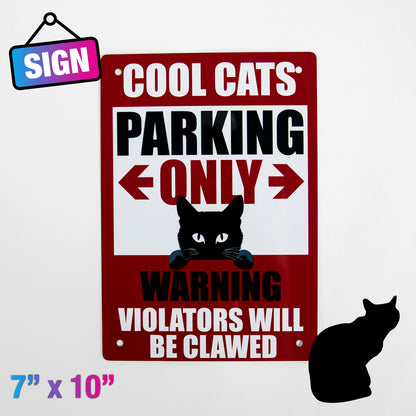 Hiss-terical Kitty-Themed Signs