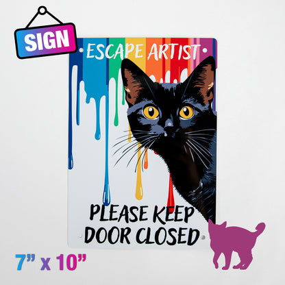 Hiss-terical Kitty-Themed Signs