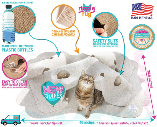 Ripple Rug - Cat Toys – THE RIPPLE RUG