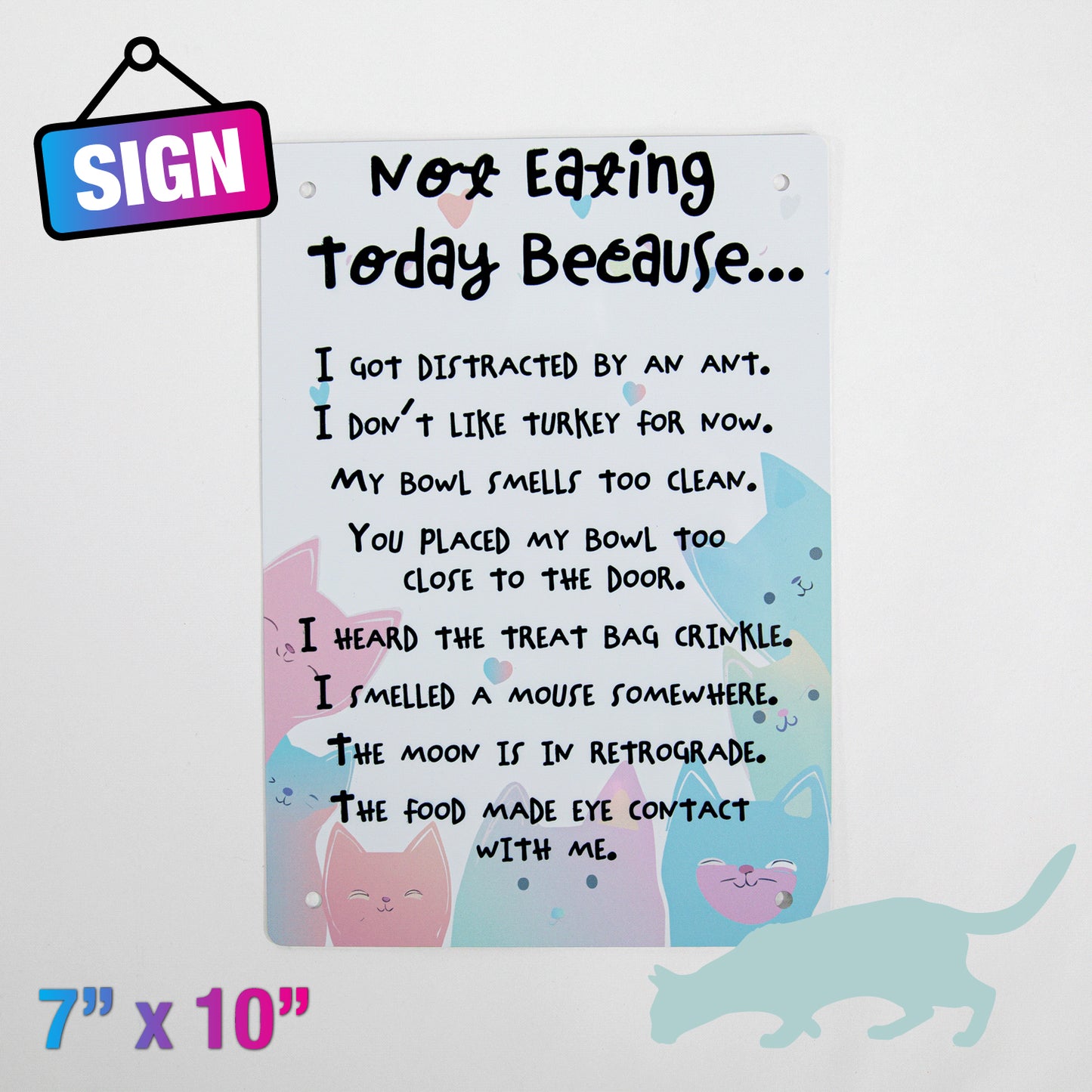 Cute and Cat-chy Kitty-Themed Signs