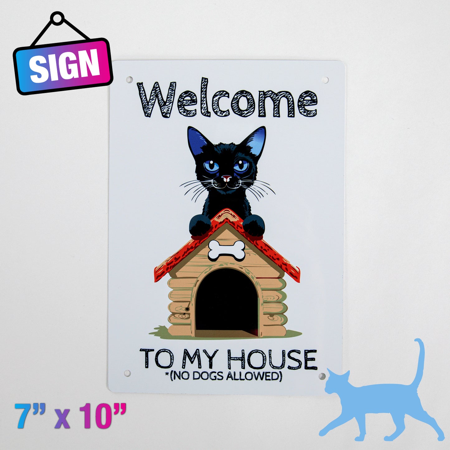 Hiss-terical Kitty-Themed Signs
