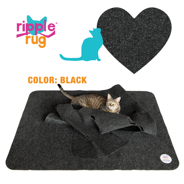THE RIPPLE RUG - WIRED Donations for St. Cats & Dogs of Nay Aug Zoo