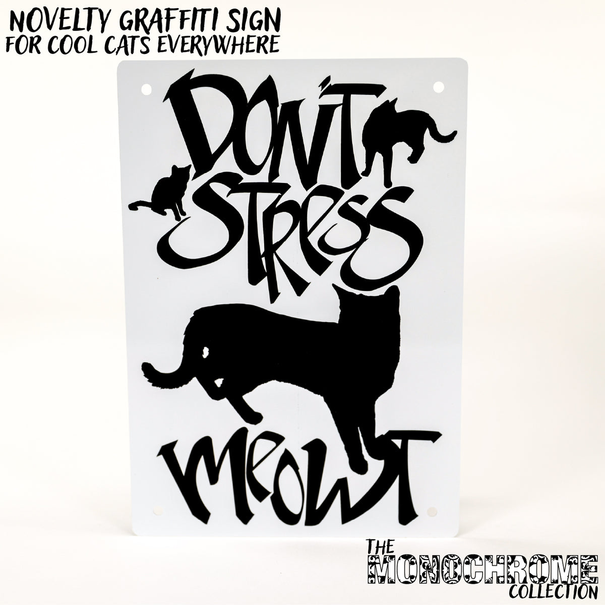 Hiss-terical Kitty-Themed Signs