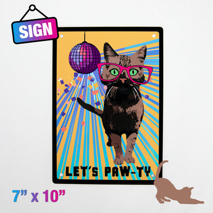Hiss-terical Kitty-Themed Signs