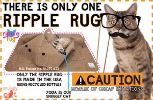 THE RIPPLE RUG - Two Crazy Cat Ladies