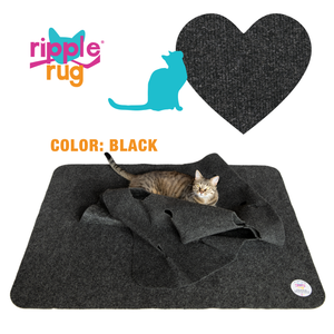 THE RIPPLE RUG:   "Cole & Marmalade" are back - it's Meowverlous!
